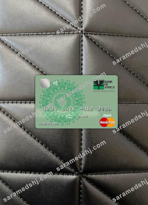 Benin Bank of Africa master card photolook front